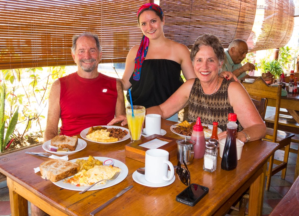 Granada desayuno, Nicaragua tipico