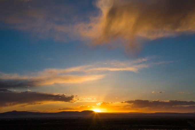 Taos sunset