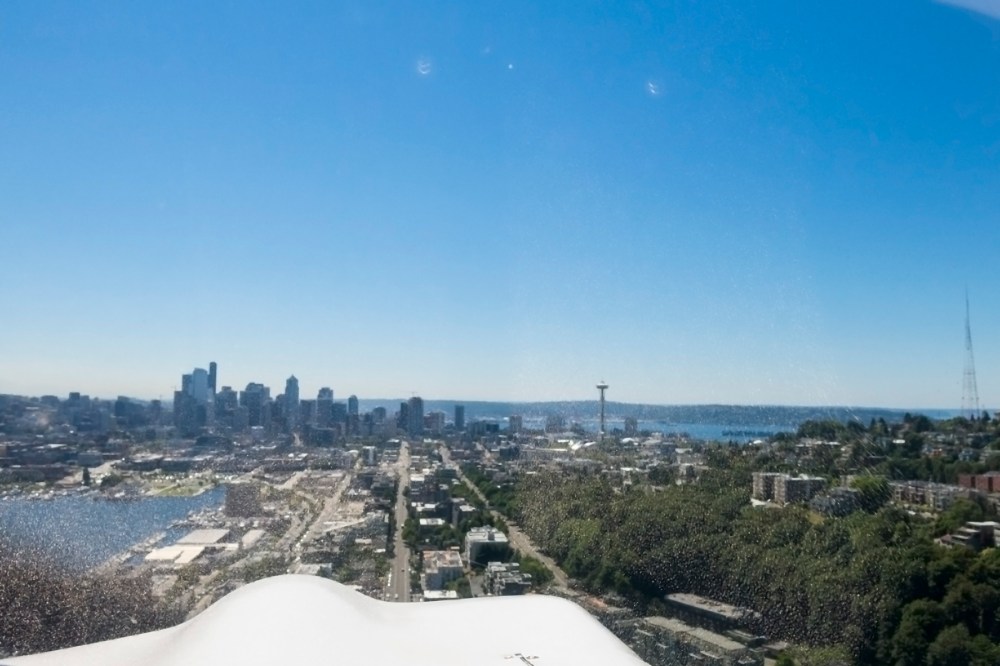 Lake Union, left downwind
