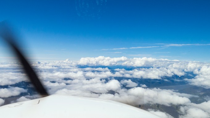 Cumulobumpus over the Olympic peninsula