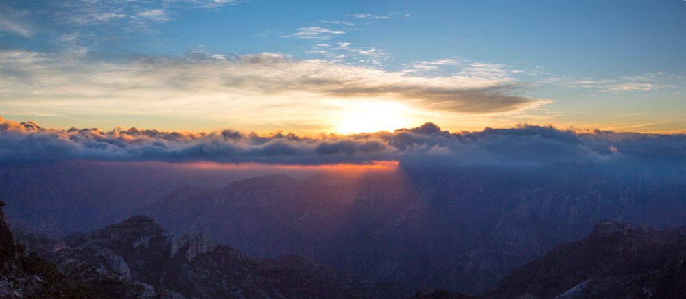 Copper Canyon sunrise