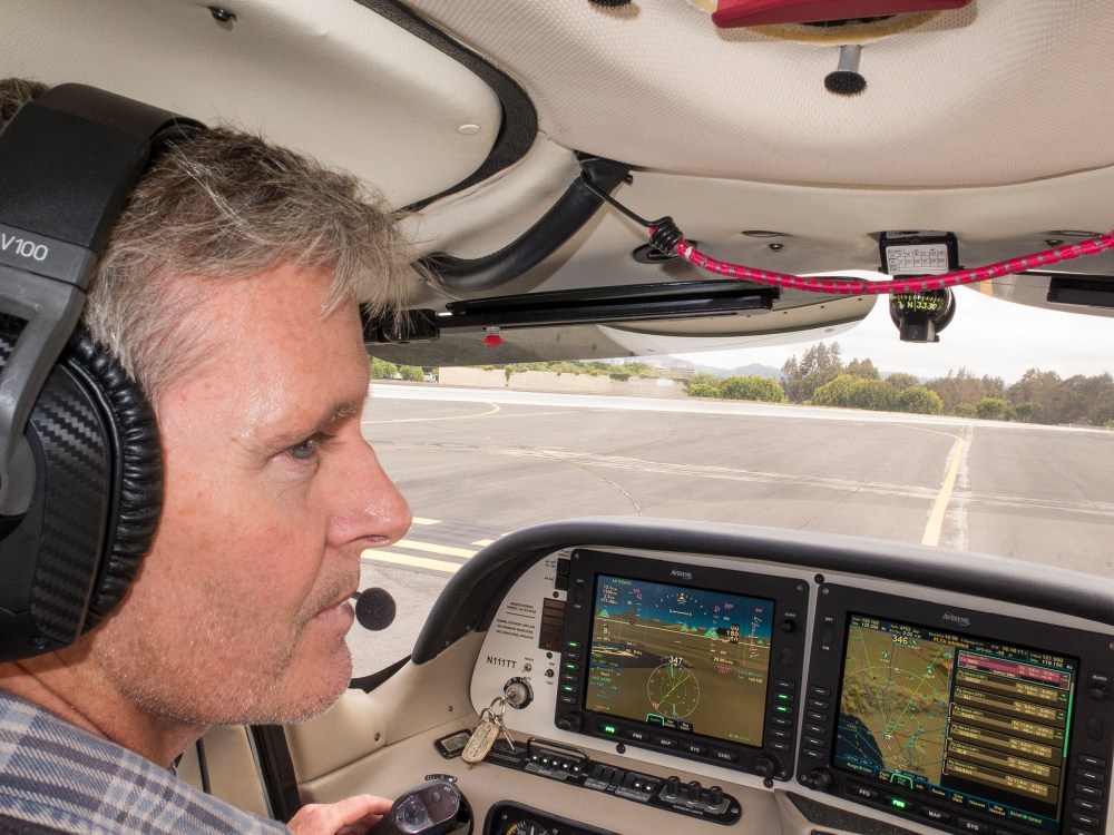 Mason, spelling me before takeoff from Santa Monica