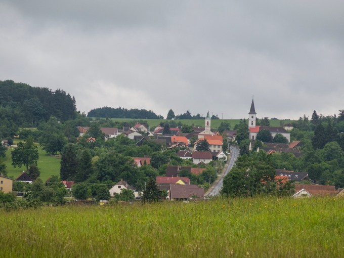 It seemed that we had descents into each town, and climbs leaving them