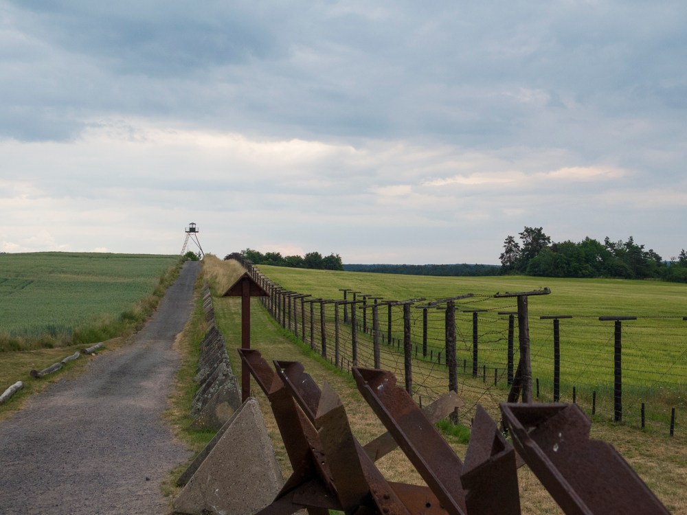 Iron curtain reminder the Austrian frontier 