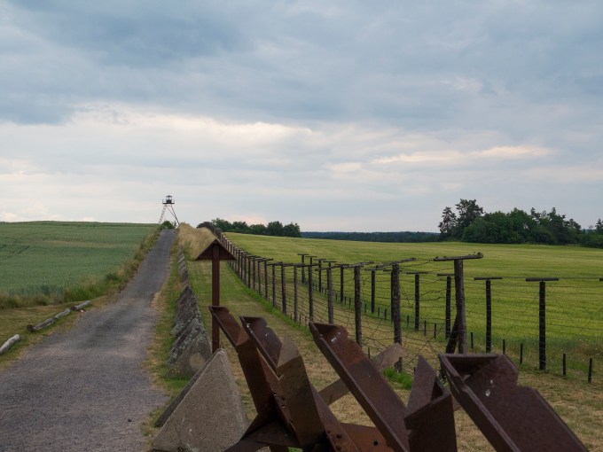Iron curtain reminder the Austrian frontier 