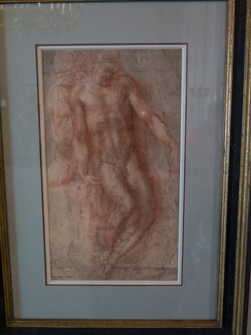 Michelangelo Pieta drawing, Vienna Albertina 