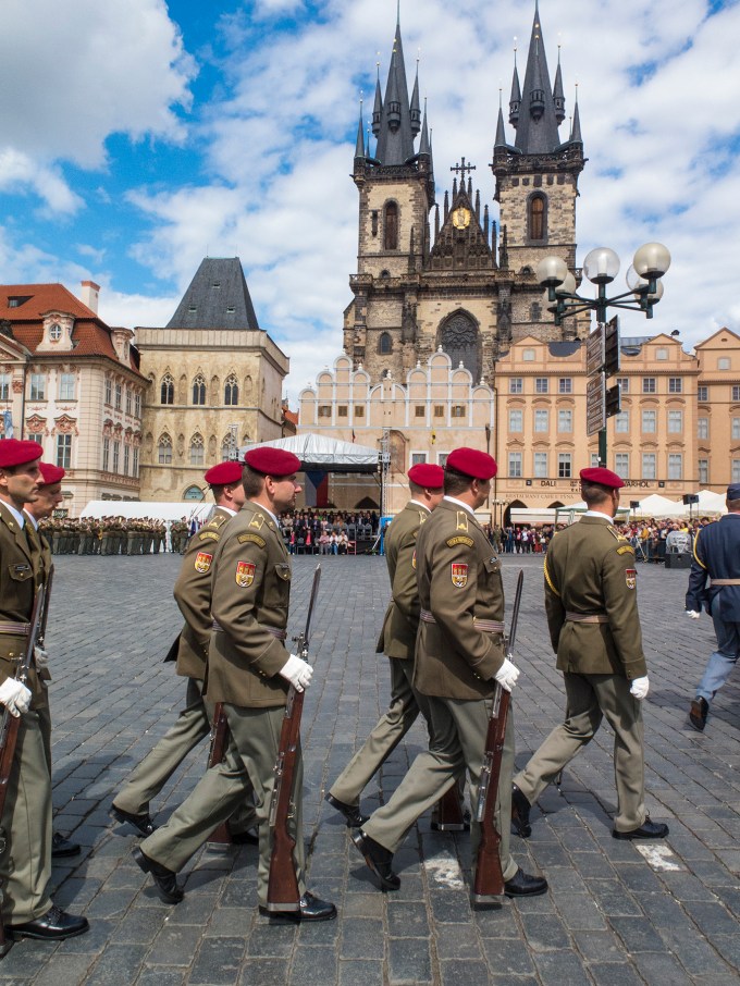 Old Town Namesti parade grounds