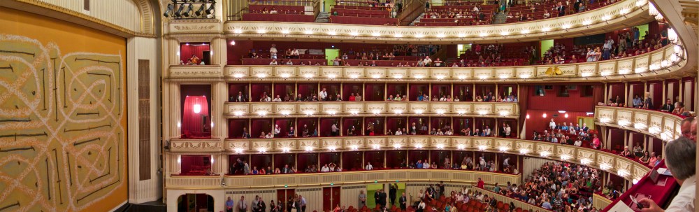 Vienna State Opera House from our box