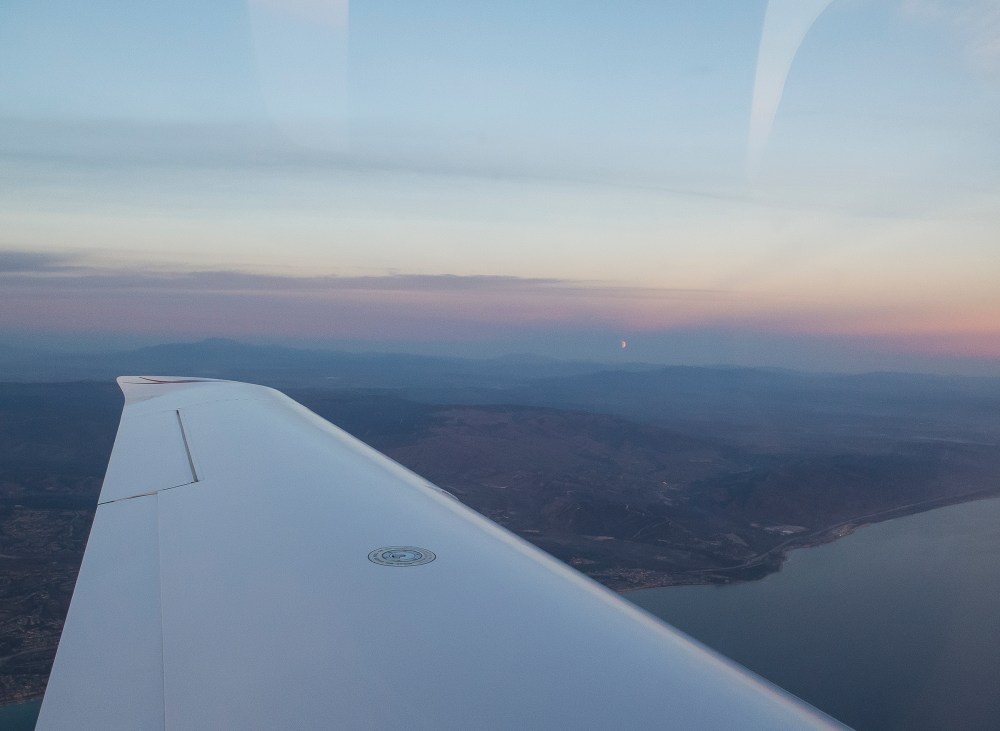 Laguna Beach moon view
