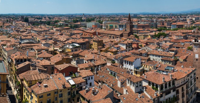 From Verona's clocktower