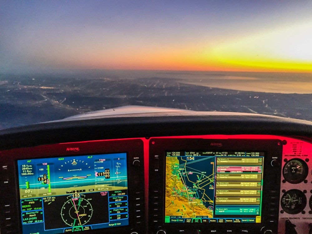On course, headed home